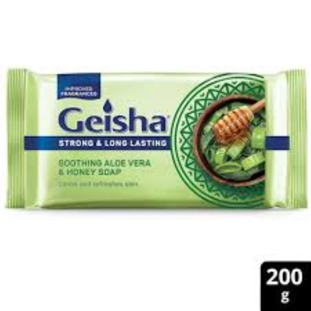 GEISHA ALOE VERA & HONEY 200G